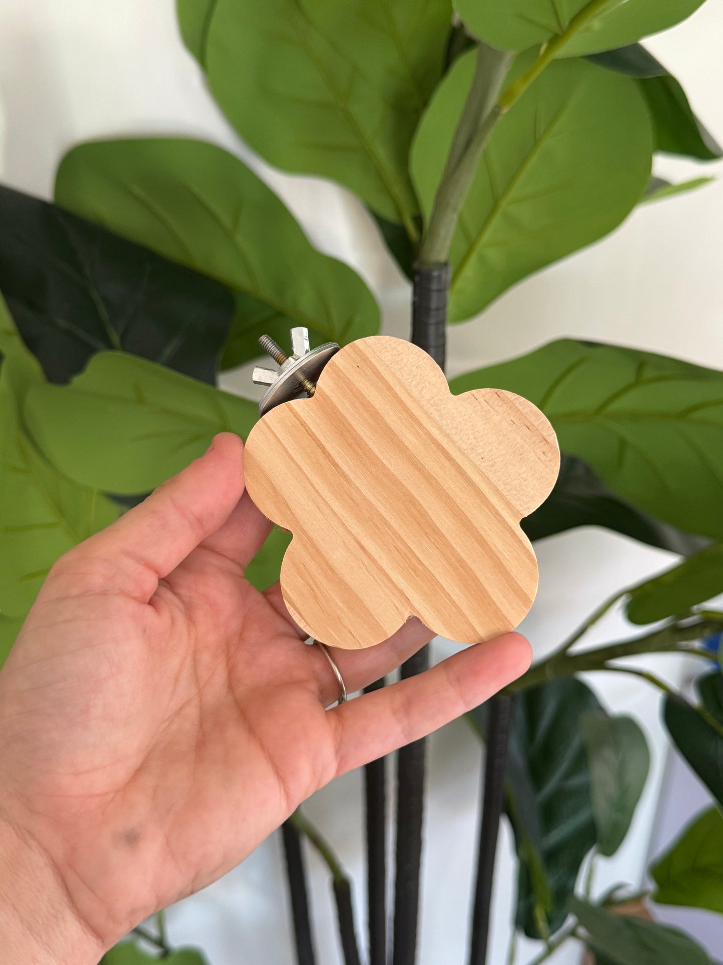 Flower Wooden Flat Platform