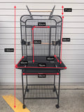 MEDIUM Open Roof Style Cage - Black & White Options